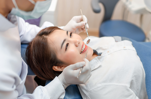 1.治療の前に検査を行いま1.