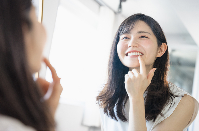 自然で、美しい本来の笑顔に