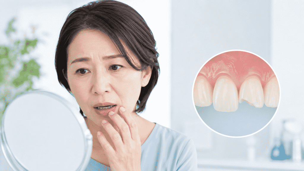 歯が欠けるのは老化が原因？40代・50代で歯がもろくなる理由と歯を強くする方法